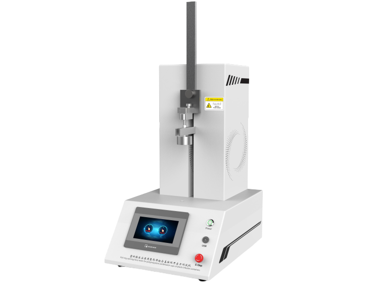 聚丙烯組合蓋拉環(huán)開啟力測試儀，塑料輸液容器用聚丙烯組合蓋拉環(huán)開啟力測試儀