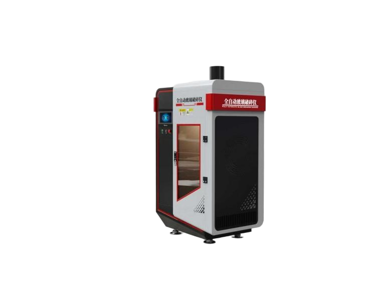  全自動(dòng)玻璃瓶垂直載壓測(cè)定儀、玻璃容器破裂變形測(cè)試儀