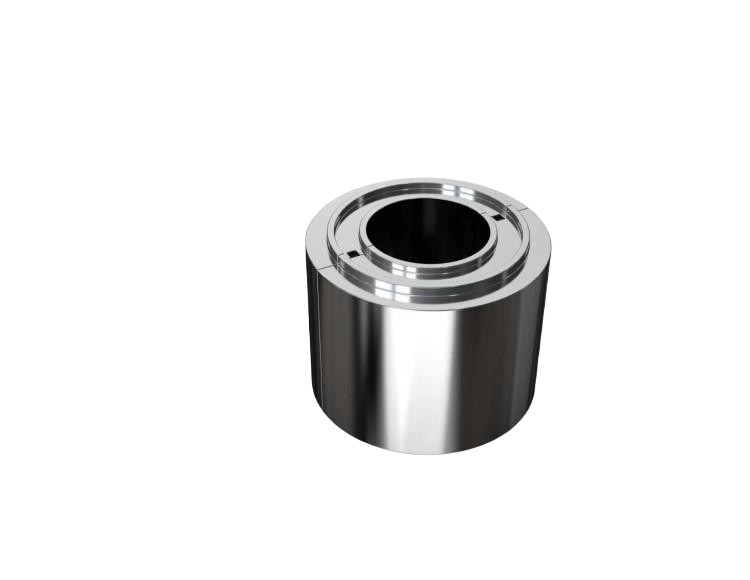 帶固定圈的試樣成形對開模具