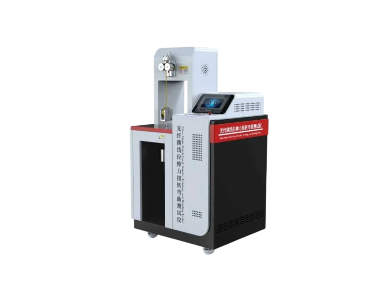 光纖跳線拉伸力扭轉(zhuǎn)彎曲測試儀